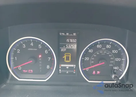 2007 Honda Cr-V Ex-L from USA, damaged, VIN 5J6RE487X7L001595